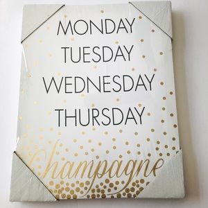 Days of the Week Calendar